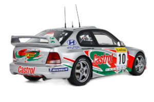 Hyundai Accent WRC #10 A. McRae / D. Senior Rally Monte Carlo 2001 Otto 1:18 OT1265 Smola – slika 2 od 5