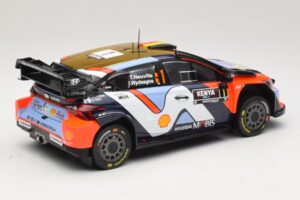 Hyundai i20 N Rally1 #1 T. Neuville / M. Wydaeghe Safari Rally Kenya 2025 IXO 1:18 18RMC247B Kovina – slika 2 od 6