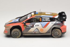 Hyundai i20 N Rally1 #8 O. Tanak / M. Jarveoja Safari Rally Kenya 2025 IXO 1:18 18RMC247A Kovina – slika 3 od 6