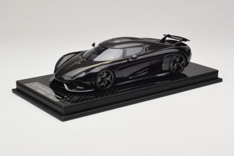 Koenigsegg Regera Črna Karbonski Paket FrontiArt 1:18 F079-179 Smola