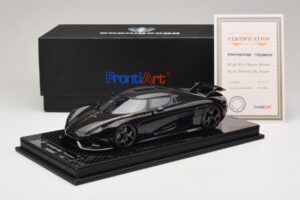 Koenigsegg Regera Črna Karbonski Paket FrontiArt 1:18 F079-179 Smola – slika 7 od 7