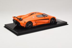 Koenigsegg Regera Oranžna Karbonski Paket FrontiArt 1:18 F071-153 Smola – slika 2 od 7