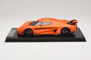 Koenigsegg Regera Oranžna Karbonski Paket FrontiArt 1:18 F071-153 Smola – slika 3 od 7