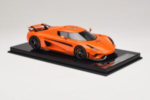 Koenigsegg Regera Oranžna Karbonski Paket FrontiArt 1:18 F071-153 Smola – slika 4 od 7