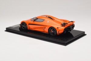 Koenigsegg Regera Oranžna Karbonski Paket FrontiArt 1:18 F071-153 Smola – slika 5 od 7