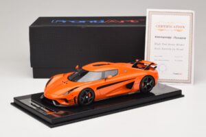 Koenigsegg Regera Oranžna Karbonski Paket FrontiArt 1:18 F071-153 Smola – slika 7 od 7