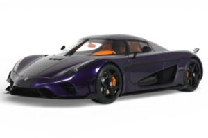 Koenigsegg Regera Vijoličen GT Spirit 1:18 GT973 Smola – slika 2 od 2