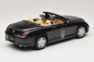Lexus SC430 Kabriolet Črn Motormax 1:18 73119 Kovina – slika 2 od 6