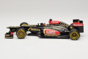 Lotus F1 Team E21 #7 K. Raikkonen Showcar 2013 Minichamps 1:18 110130077 Kovina – slika 3 od 7
