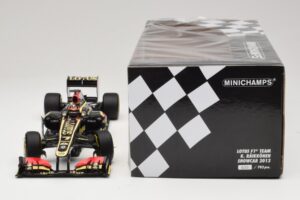 Lotus F1 Team E21 #7 K. Raikkonen Showcar 2013 Minichamps 1:18 110130077 Kovina – slika 6 od 7