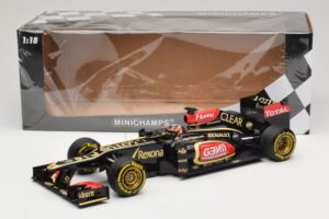 Lotus F1 Team E21 #7 K. Raikkonen Showcar 2013 Minichamps 1:18 110130077 Kovina – slika 7 od 7