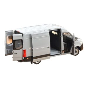 Mercedes Sprinter Siv Norev 1:18 183042 Kovina – slika 2 od 6