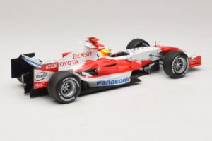 Panasonic Toyota Racing TF106 #12 R. Schumacher 2006 Minichamps 1:18 AM59557K Kovina – slika 2 od 7