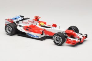 Panasonic Toyota Racing TF106 #12 R. Schumacher 2006 Minichamps 1:18 AM59557K Kovina – slika 4 od 7