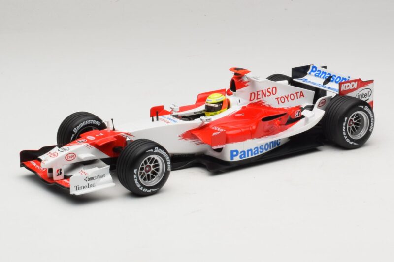 Panasonic Toyota Racing TF106 #12 R. Schumacher Presentation 2006 Minichamps 1:18 AM59553G Kovina
