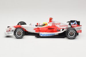 Panasonic Toyota Racing TF106 #12 R. Schumacher Presentation 2006 Minichamps 1:18 AM59553G Kovina – slika 3 od 6