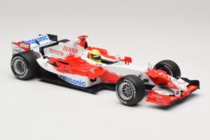 Panasonic Toyota Racing TF106 #12 R. Schumacher Presentation 2006 Minichamps 1:18 AM59553G Kovina – slika 4 od 6