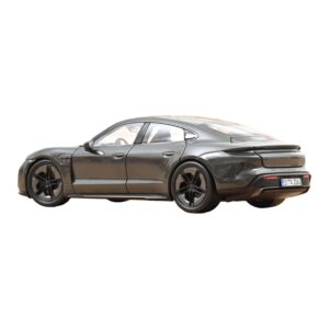 Porsche Taycan Turbo S Slate Grey Neo Norev 1:18 187654 Kovina – slika 3 od 5