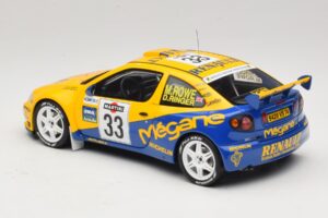 Renault Megane Maxi #33 P. Bugalski / J-P. Chiaroni Rally Sanremo 1998 Otto 1:18 OT1195 Smola – slika 5 od 6