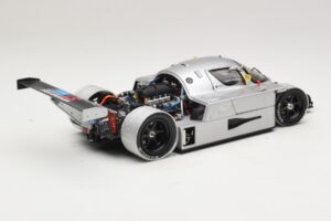 Sauber C9 Ice Silver 1989 Exoto 1:18 SAUBER003 Kovina – slika 3 od 7