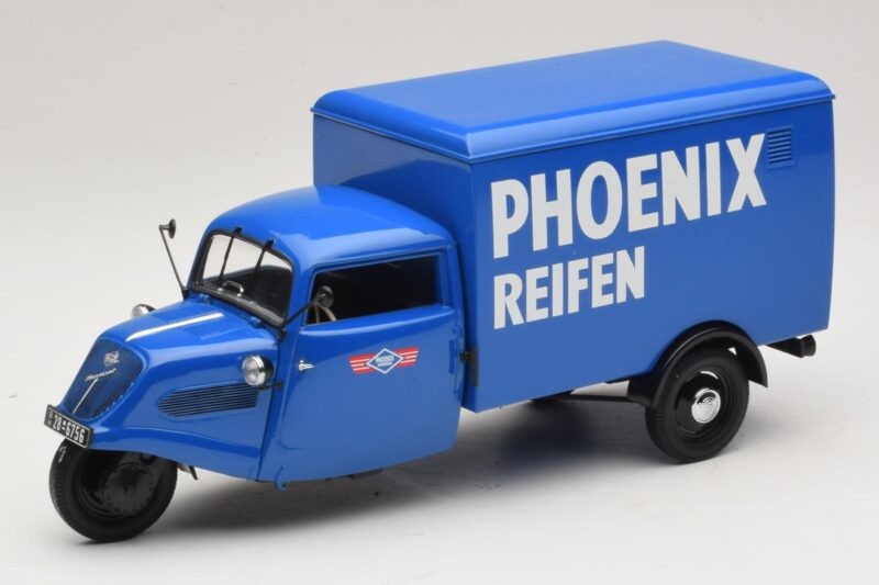 Tempo Hanseat Trikolesni Kombi Phoenix Blue Minichamps 1:18 180099040 Kovina
