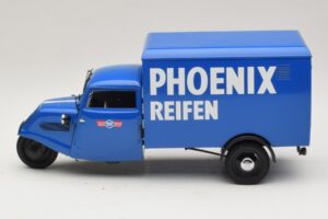 Tempo Hanseat Trikolesni Kombi Phoenix Blue Minichamps 1:18 180099040 Kovina – slika 3 od 6