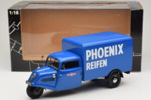 Tempo Hanseat Trikolesni Kombi Phoenix Blue Minichamps 1:18 180099040 Kovina – slika 6 od 6