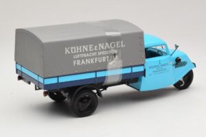 Tempo Hanseat Pickup Kühne & Nagel Frankfurt Minichamps 1:18 180099022 Kovina – slika 2 od 6
