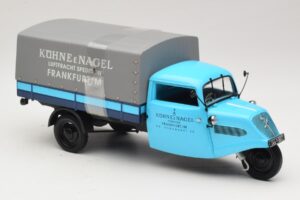 Tempo Hanseat Pickup Kühne & Nagel Frankfurt Minichamps 1:18 180099022 Kovina – slika 4 od 6