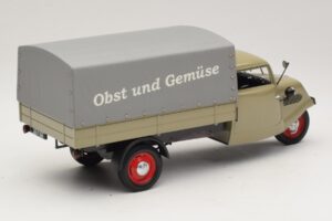 Tempo Hanseat Pickup Obst und Gemüse Minichamps 1:18 150099040 Kovina – slika 2 od 6
