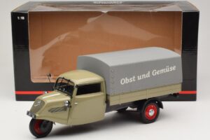 Tempo Hanseat Pickup Obst und Gemüse Minichamps 1:18 150099040 Kovina – slika 6 od 6