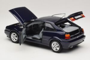 Volkswagen Corrado VR6 Aqua Blue Metallic Omejena Izdaja Norev 1:18 188660 Kovina – slika 5 od 8