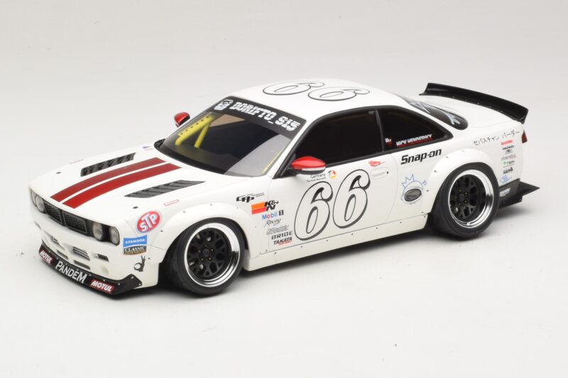 Nissan Silvia S14 Rocket Bunny Boss White Otto 1:18 Nissan Silvia S14 Rocket Bunny Boss White Otto 1:18 OT1240 Smola