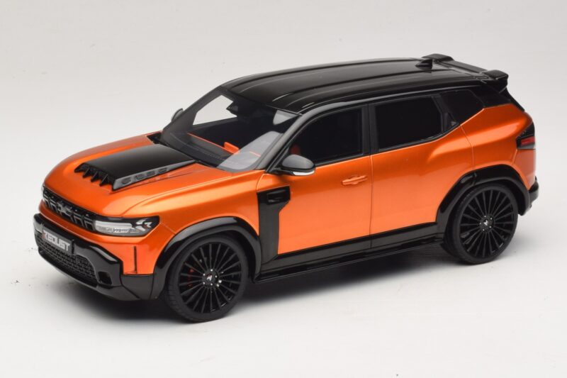 Dacia Duster Mk3 Redust Sport 4x2 Hybrid Metallic Orange Otto 1:18 Dacia Duster Mk3 Redust Sport 4x2 Hybrid Metallic Orange Otto 1:18 OT1316 Smola
