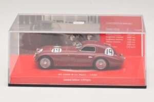 Alfa Romeo 8C 2900B #19 R. Sommer / C. Biondetti 24 Hours of Le Mans Winner 1938 Minichamps 1:43 403120473 Kovina – slika 4 od 4
