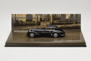 Alfa Romeo 8C 2900B Lungo Črn Minichamps 1:43 436120421 Kovina