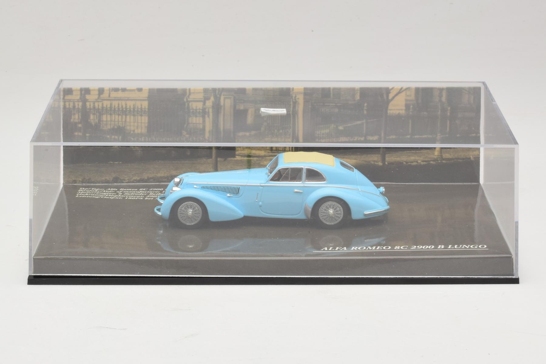 Minichamps Alfa Romeo 8C 2900B Lungo 1:43 coupe 1938