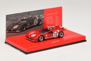 Alfa Romeo T33/3 #10 R. Stommelen / N. Galli ADAC 1000km Nurburgring 1971 Minichamps 1:43 436711210 Kovina – slika 2 od 5