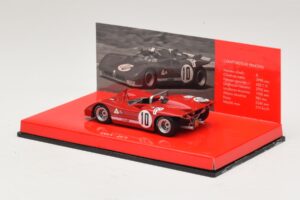 Alfa Romeo T33/3 #10 R. Stommelen / N. Galli ADAC 1000km Nurburgring 1971 Minichamps 1:43 436711210 Kovina – slika 3 od 5