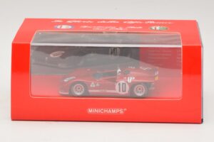 Alfa Romeo T33/3 #10 R. Stommelen / N. Galli ADAC 1000km Nurburgring 1971 Minichamps 1:43 436711210 Kovina – slika 5 od 5