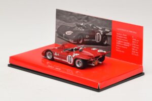Alfa Romeo T33/3 #10 R. Stommelen / N. Galli ADAC 1000km Nurburgring 1971 Brez Zunanje Škatle Minichamps 1:43 436711210-R1 Ko – slika 3 od 4