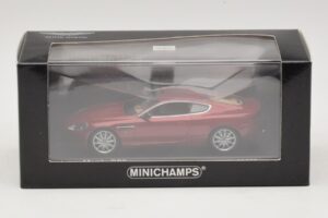 Aston Martin DB9 Rdeč Kovinski Minichamps 1:43 400137340 Kovina – slika 4 od 4