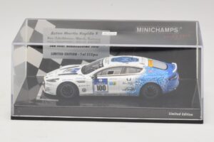 Aston Martin Rapide S #100 Bez / Schubauer 24 Hours of Nurburgring 2013 Minichamps 1:43 437131300 Kovina – slika 4 od 5