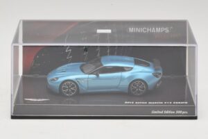 Aston Martin V12 Zagato Alba Blue Minichamps 1:43 437137222 Kovina – slika 4 od 5