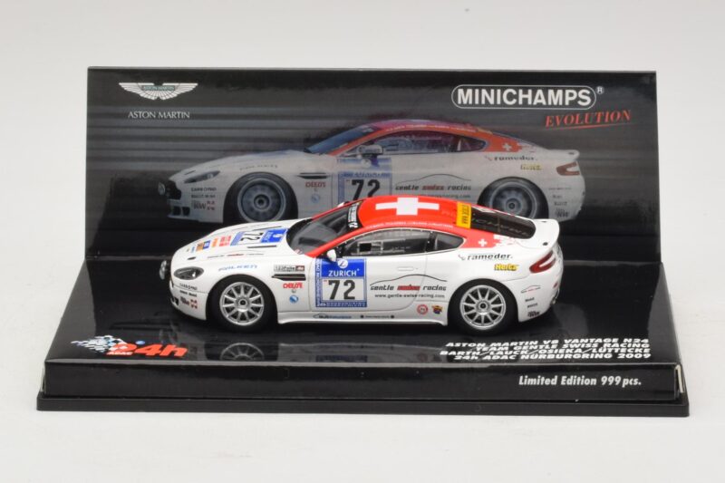 Aston Martin V8 Vantage #72 24 Hours of Nurburgring 2009 Minichamps 1:43 437091372 Kovina