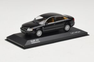 Audi A6 C5 Črn Minichamps 1:43 430010200 Kovina – slika 2 od 4
