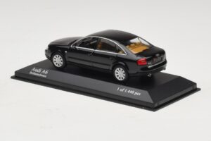 Audi A6 C5 Črn Minichamps 1:43 430010200 Kovina – slika 3 od 4