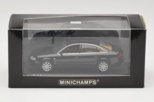 Audi A6 C5 Črn Minichamps 1:43 430010200 Kovina – slika 4 od 4