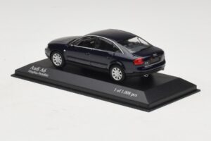 Audi A6 C5 Modra Metalik Minichamps 1:43 430010201 Kovina – slika 3 od 4