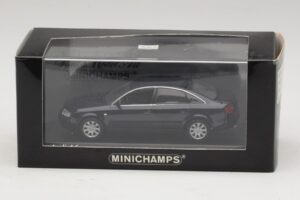 Audi A6 C5 Modra Metalik Minichamps 1:43 430010201 Kovina – slika 4 od 4